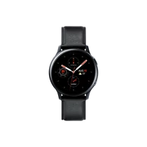 SAMSUNG Okosóra Galaxy Watch Active2 (40mm, Rozsdamentes acél), Fekete
