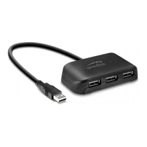 Speedlink SL-140004-BK Snappy Evo fekete passzív 4 portos USB 2.0 hub