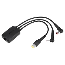 TARGUS Kábel ACC984EUX, 3-Way DC Charging Hydra Cable - Black
