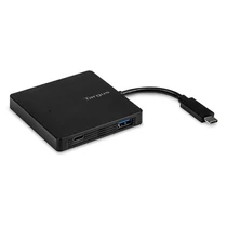 TARGUS USB HUB ACH924EUZ, USB-C Hub To 3 x USB-A and 1x USB-C Power Delivery Pass Through