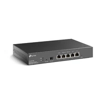 TP-LINK Vezetékes VPN Router 1xWAN(1000Mbps) + 1xSFP WAN(1000Mbps) + 4xLAN(1000Mbps), TL-ER7206