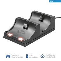 TRUST Duo dokkoló PS4-hez 21681, GXT 235 Duo Charging Dock for PS4