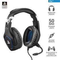 TRUST Mikrofonos fejhallgató PS4™-hez 23530, GXT 488 Forze PS4 Gaming Headset PlayStation® official licensed product