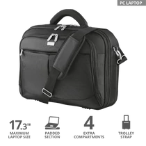 TRUST Notebook táska 17415, Sydney Carry Bag for 17.3" laptops - black