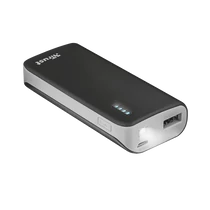 TRUST Power bank Primo 4400 hordozható töltő - fekete