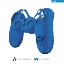 TRUST Szilikon védőtok 21213, GXT 744B Rubber Skin for PS4 controllers - blue