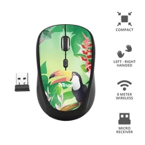 TRUST Vezeték nélküli egér 23389, Yvi Wireless Mouse - toucan