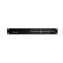UBiQUiTi Switch - ES-24-250W - EdgeSwitch 24GbitLAN, 2SFP, 26Gbps, 250W PoE Budget, Managed