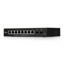 UBiQUiTi Switch - ES-10XP - EdgeSwitch 8GbitLAN/POE, 2SFP, 24V Passive PoE, L2, Console Port, 8W PoE Budget, Managed
