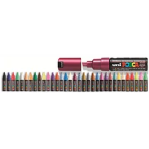 UNI POSCA Marker Pen PC-8K Broad Chisel - Brown
