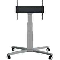 VIEWSONIC gurulós padló állvány, VB-STND-003, elektromos, 55"-84",