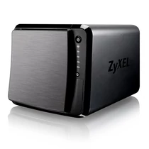 ZYXEL NAS Storage 4 Fiókos Dual Core 1.2GHz, 1GB DDR3 RAM, 2xLAN (1000Mbps), 3xUSB 3.0, 1xSD kártya olvasó (128GB-ig), N