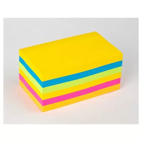 3M POSTIT Öntapadó jegyzettömb, 76x127 mm, 6x90 lap, , "Super Sticky", Rio