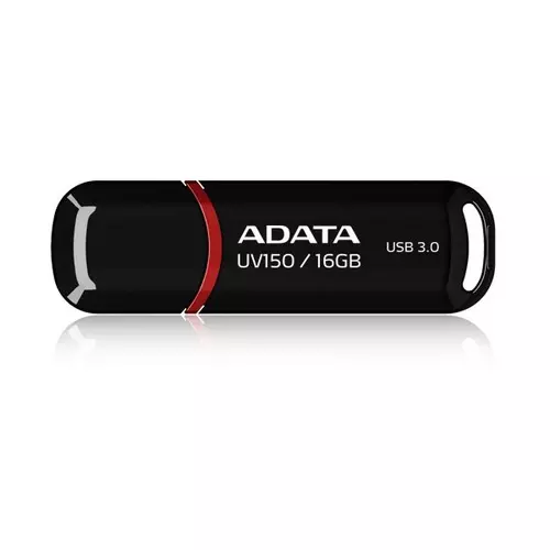 ADATA Pendrive 16GB, UV150 USB 3.1, Fekete