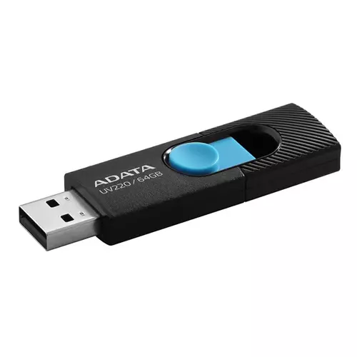 ADATA Pendrive 16GB, UV220, Fekete-kék