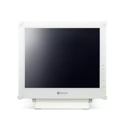 AG Neovo X-17E LED Monitor 17" SXGA  1280x1024, D-Sub/DVI-D/S-Video/RCA, tartós fém burkolat, falra szerelhető