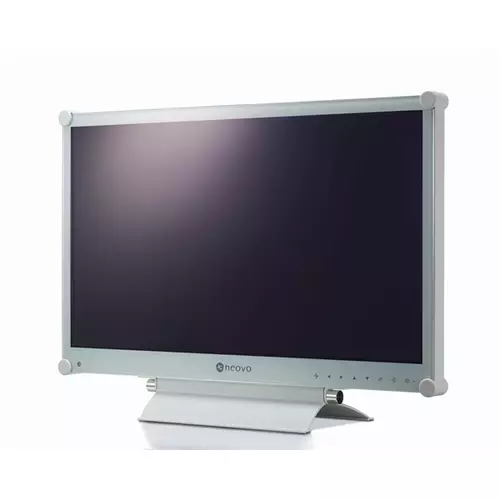 AG Neovo X-24E LED Monitor 23,6" SXGA  1920x1080, D-Sub/DVI-D/HDMI/RCA, tartós fém burkolat, falra szerelhető Fehér
