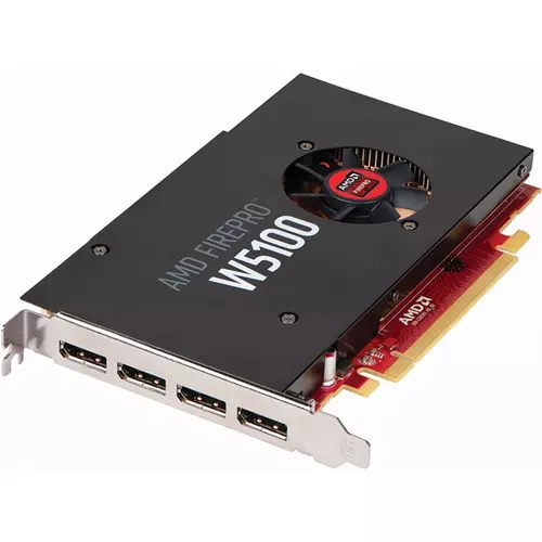 AMD Videokártya PCI-Ex16x AMD FirePro W5100 4GB GDDR5 Quad DP