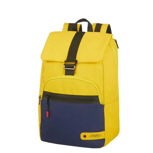 AMERICAN TOURISTER Notebook Hátizsák 125115-4582 CITY AIM LAPT. BACKPACK 15.6" BLUE-YELLOW