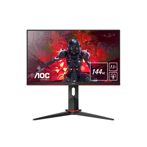 AOC Gaming 75Hz IPS monitor 24" 24G2U5/BK 1920x1080, 16:9, 250cd/m2, 1ms, HDMIx2, DisplayPort, USB 3.0x4, hangszóró