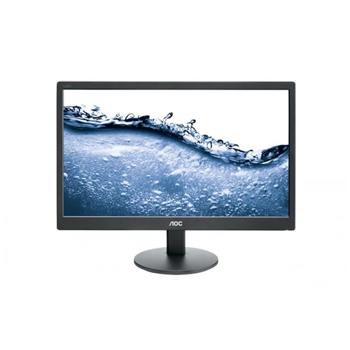 AOC monitor 19,5" E2070SWN, 1600x900, 16:9, 200cd/m2, 5ms, 60Hz, VGA