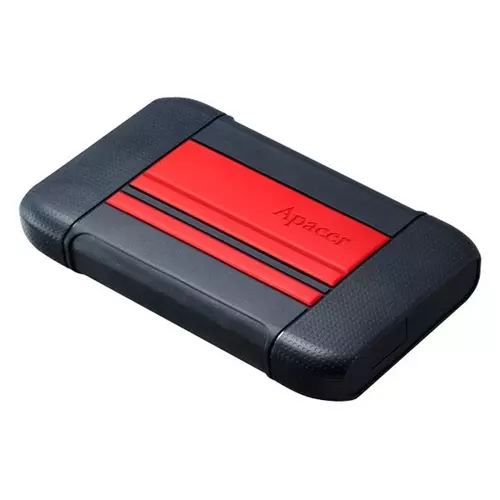 APACER 2.5" HDD USB 3.1 1TB AC633 Ütés + Vízálló, Piros