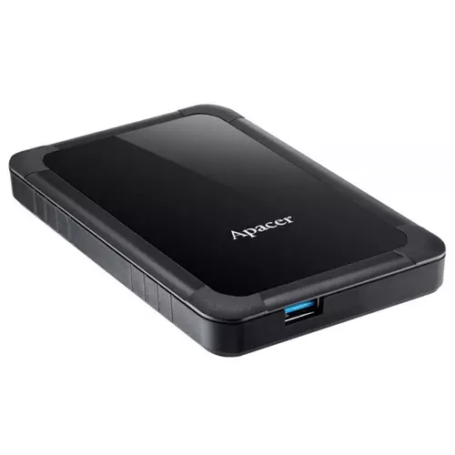 APACER 2.5" HDD USB 3.1 2TB AC532, Ütésálló, Fekete