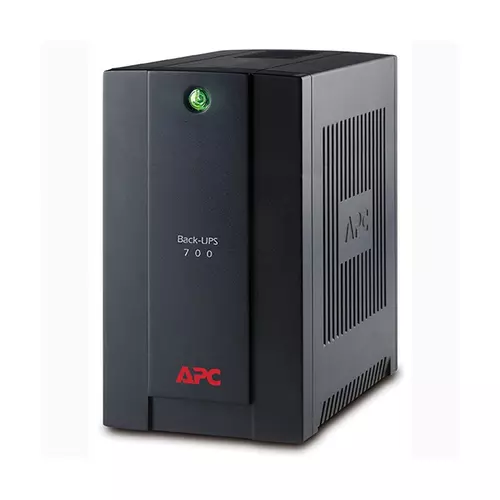 APC Back-UPS BX700UI (4 IEC13) 700VA (390 W) 230V, LINE-INTERACTIVE szünetmentes tápegység, torony, AVR, USB