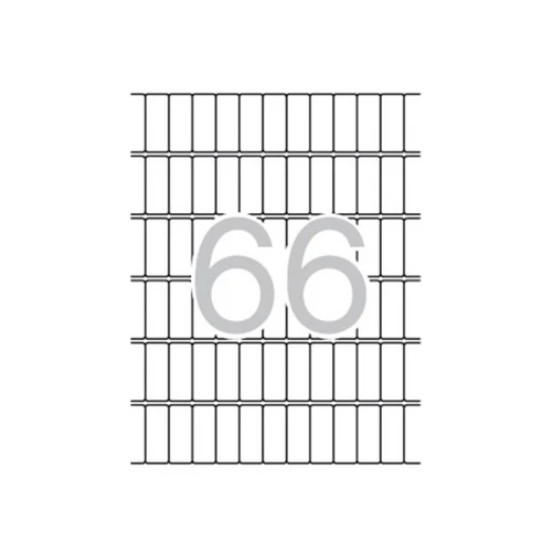 APLI Etikett, 12x30 mm, kerekített sarkú, A5 hordozón, , 990 etikett/csomag
