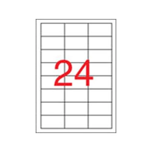 APLI Etikett, univerzális, 64,6x33,8 mm, , 2400 etikett/csomag