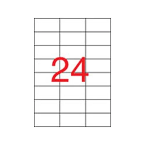 APLI Etikett, univerzális, 70x37 mm, , 2400 etikett/csomag