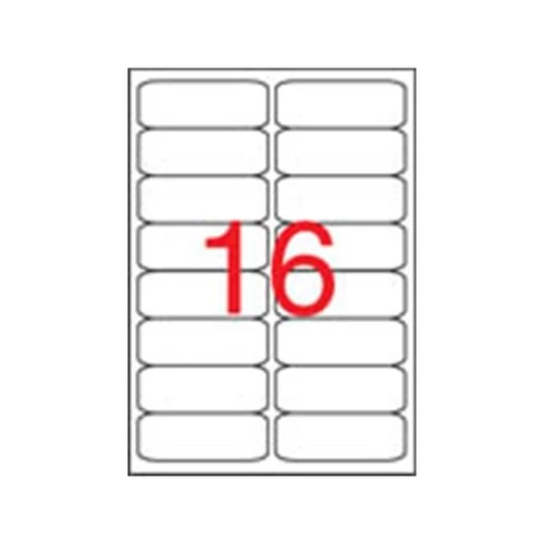 APLI Etikett, univerzális, 99,1x34 mm, kerekített sarkú, , 1600 etikett/csomag