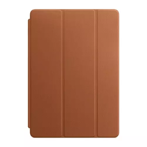 APPLE Leather Smart Cover for iPad 7, iPad Air 3, 10.5-inch iPad Pro - Saddle Brown