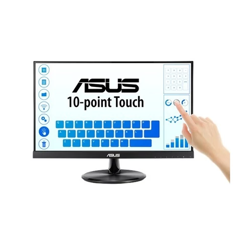 ASUS VT229H LED Monitor 21,5" IPS, 1920x1080, HDM/D-Sub, hangszóró, USB2.0, touch