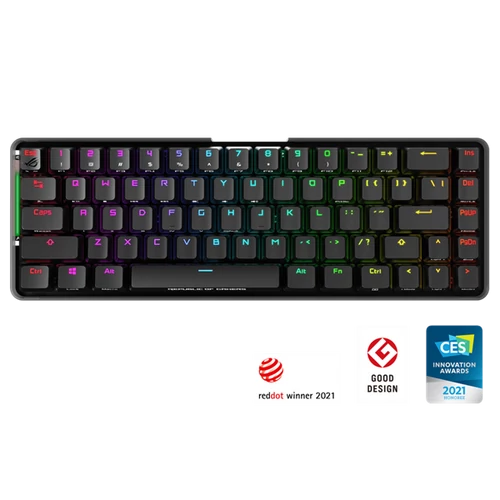 ASUS Vezetékes Billentyűzet ROG FALCHION USB, Fekete, Mechanikus