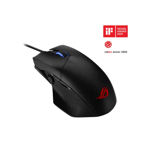ASUS Vezetékes egér P511 ROG CHAKRAM CORE Optikai, Fekete 16000DPI