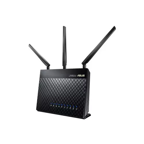 ASUS Wireless Router Dual Band AC1900 1xWAN(1000Mbps) + 4xLAN(1000Mbps) + 2xUSB, RT-AC68U