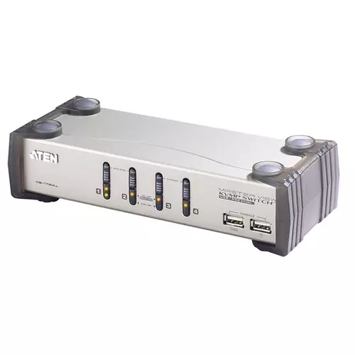 ATEN KVM Switch 4PC USB+kábelkészlet+audio