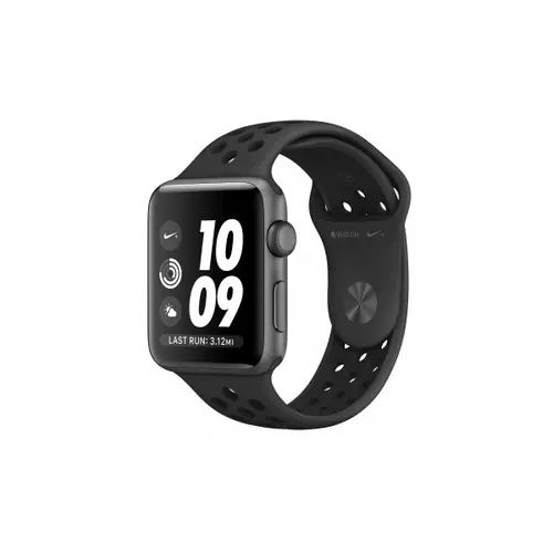 Apple Watch Nike+ Series 3 GPS, 38mm Space Grey Aluminium Case with Anthracite/Black Nike Sport Band