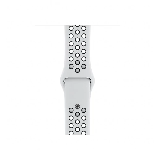 Apple Watch 40mm Nike Band: Pure Platinum/Black Nike Sport Band - S/M & M/L