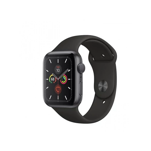 Apple Watch Series 5 GPS, 40mm Space Grey Aluminium Case with Black Sport Band - 2019
