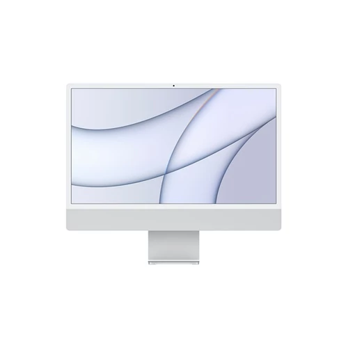Apple iMac 24" Retina, 4.5K, CTO : Apple M1 8C CPU/7C GPU, 16GB/512GB, LAN - Silver (2021)