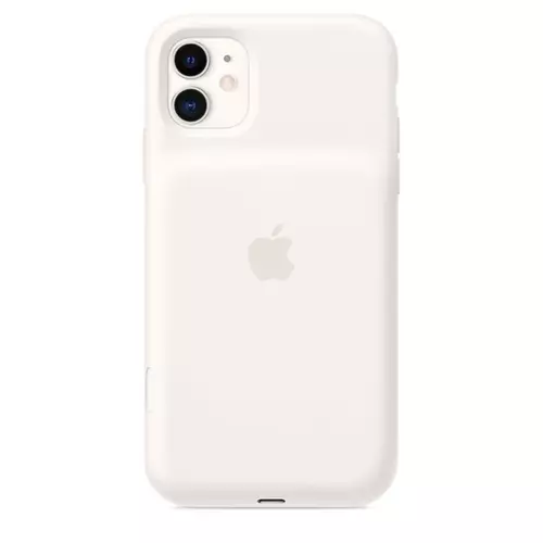 Apple iPhone 11 Smart Battery Case with Wireless Charging - White