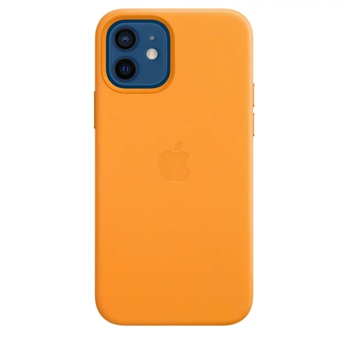 Apple iPhone 12/12 Pro Leather Case with MagSafe - California Poppy (Seasonal Fall 2020)
