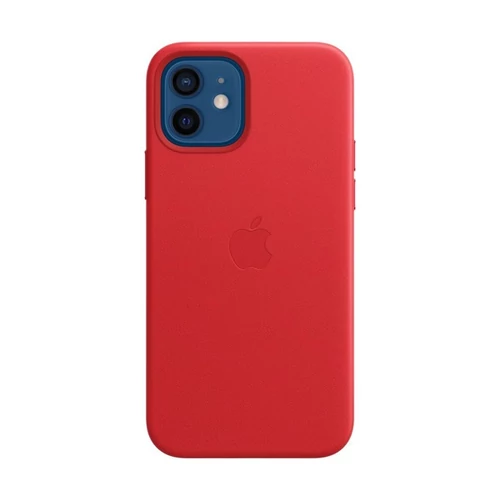 Apple iPhone 12/12 Pro Leather Case with MagSafe - (PRODUCT)RED