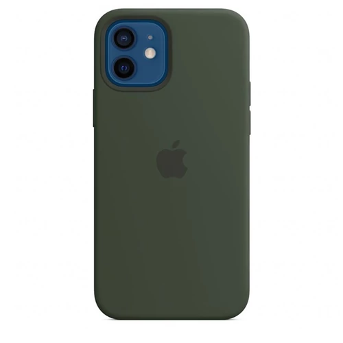 Apple iPhone 12/12 Pro Silicone Case with MagSafe - Cypress Green (Seasonal Fall 2020)