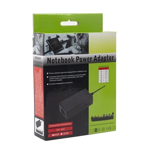 BLACKBIRD Univerzális notebook töltő 120W