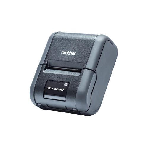 BROTHER Mobil nyomtató (blokk/jegy/dok.) RJ-2030, direkt thermal, 203dpi, Bluetooth/USB, 54mm x 1m, IP54, 32MB