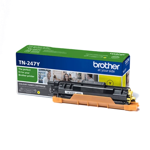 BROTHER Toner TN-247Y, Highcap- 2.300 oldal (ISO/IEC 19798), Sárga