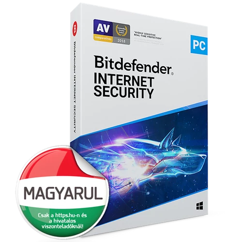 Bitdefender Internet Security 1 év, 1 PC